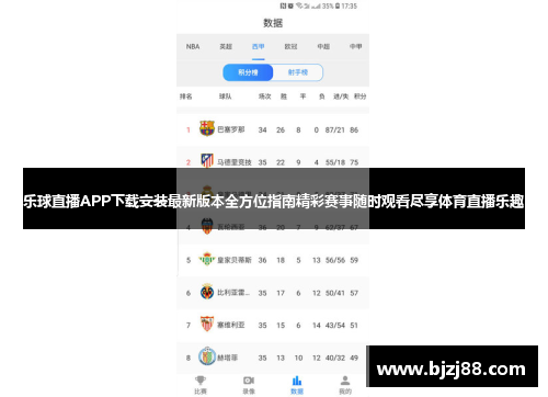 乐球直播APP下载安装最新版本全方位指南精彩赛事随时观看尽享体育直播乐趣